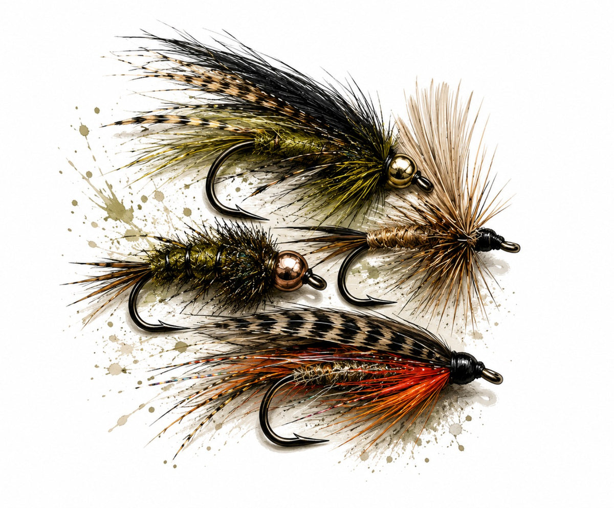 Fly fishing flies design