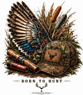 D049 Born to Hunt - Hunting Gear design
