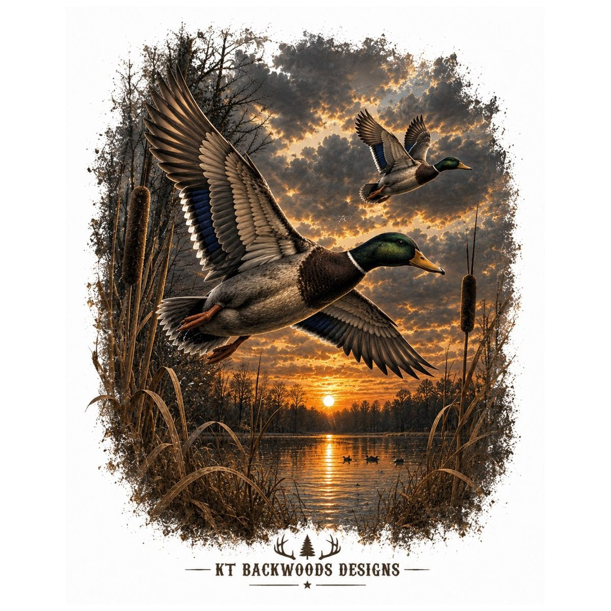 D052 Mallard Sunset Flight design