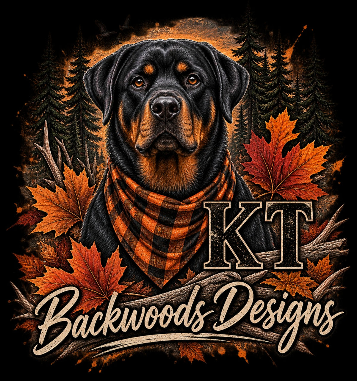 Rottweiler fall KT Backwoods Designs